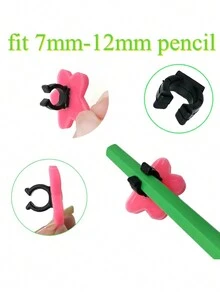 Student's Creative Cartoon Pencil Crayon And Ballpoint Pen Accessory Clip, Fits Any Size Of Pens - Mash Up - View 6