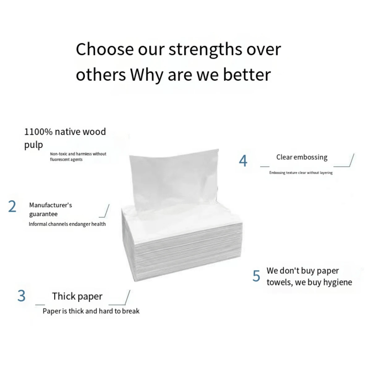 300 Veline Di Carta Cosmetiche - 2 Scatole Con Dispenser, Dermatologicamente Testate, Italiane - Foto 3