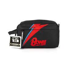 Rock Sax Lightning David Bowie Toiletry Bag (Black) - Black - View 2