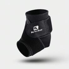 Kyncilor 1入組調節型壓縮踝關節支持護具，黑藍紅色適用於男女，尼龍帶踝關節保護，適用於籃球、排球、滾輪溜冰、騎行、健身、戶外運動、踝關節保護 - 彩色 - 查看 8