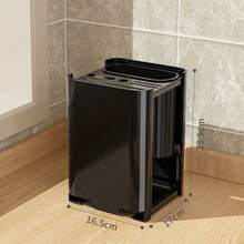 Kitchen Utensils Multi-Functional Storage Box With Rotatable Slot For Knives, Chopsticks And Spoons, Various Cooking Tools Organizer - Kitchen Storage Knife Rack - View 15