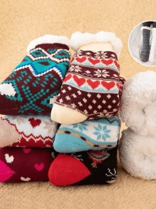 Women Over The Calf Socks - Multicolor - Ver 2