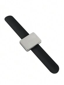 1pc Professional Magnetic Silicone Bracelet Wrist Band For Hair Clips And Hairpins Adsorption Make Up Watch Band Magnetic Sewing Pin Cushion, Hair Tools, Hair Products And Accessories For Barber Salon Beauty Travel Essentials