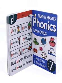 ĐỌC VÀ LÀM CHỦ Phonics Flash Cards - Công cụ học tập cho tiếng Anh Phiên âm tự nhiên Trường học, Học sinh, Văn phòng phẩm, Đồ dùng học tập - Nhiều màu - Xem 6