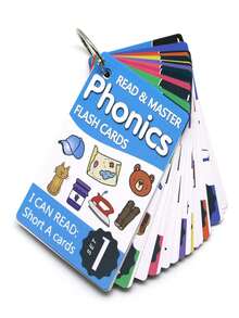 ĐỌC VÀ LÀM CHỦ Phonics Flash Cards - Công cụ học tập cho tiếng Anh Phiên âm tự nhiên Trường học, Học sinh, Văn phòng phẩm, Đồ dùng học tập - Nhiều màu - Xem 8