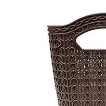 Pack Of 2 Small Mitril Type Baskets - 巧克力棕 - 查看 6