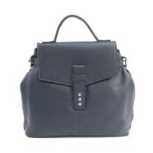 Eastern Counties Leather Womens/Ladies Noa Leather Handbag (Navy) - Navy Blue - View 1