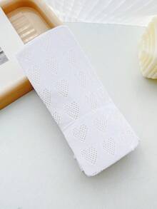 情趣細節蕾絲襪襪套女士美腿蕾絲襪，黑色和白色提供選擇，可愛時尚，高貴大方，適合女孩子在特殊場合和日常穿著。一對 - 白色 - 查看 5