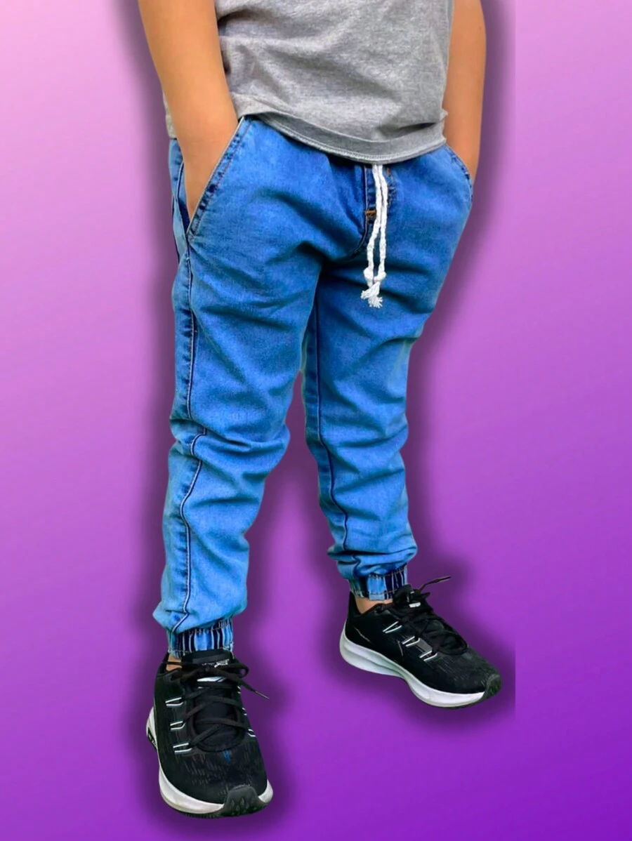 Tween Boys Pants - Rửa nhẹ - Xem 1