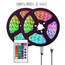 RGB SMD3535 3ft-100ft LED Strip Light With 24 Keys IR Remote Control, DC5V USB Interface, Suitable For Indoor Party Decoration - Multicolor - View 8