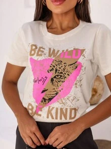 Women T-Shirts - Màu be - Xem 1