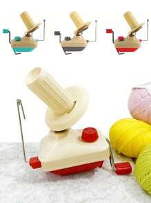 Manual Yarn Winder, Portable Handheld Yarn Organizer And Separator, Bracelet Weaving Tool, Beginner Knitting Tool. Suitable As Halloween, New Year And Christmas Gifts, Gifts For Mom, Gifts For Wife (Multiple Styles Available) - Multicolor - View 2