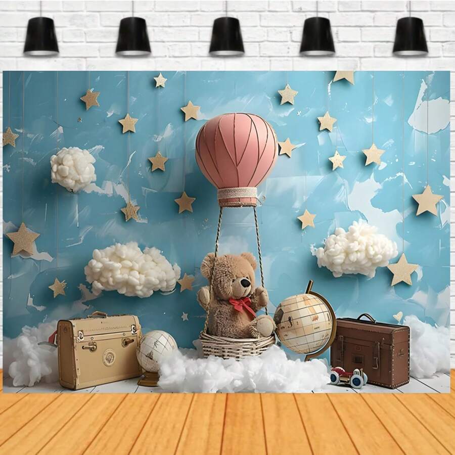 Photography Backdrop Birthday Adventure Theme Party Background Stars ...