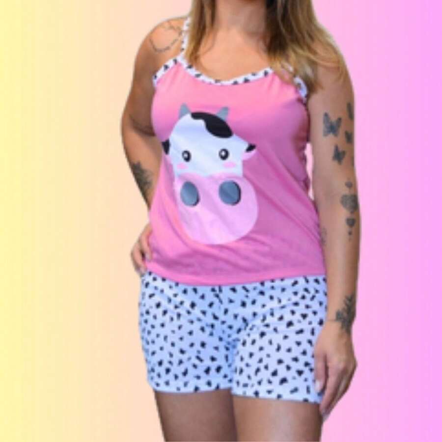 Women Pajama Sets - 彩色 - 查看 1