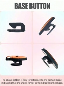 Children's Summer Clogs, Luminous Flowers, Unisex - Black - View 11