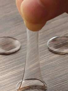 6pcs/4pcs/2pcs/1pc 双面胶点，高粘性，适用于气球装饰和工艺品，随机中/英文包装，圣诞节 - 白色 - 查看 5