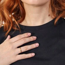 Women T-Shirts - 黑色 - 查看 3