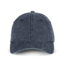 Native Spirit Unisex Adult Faded Washed Baseball Cap (Navy Blue) - Navy Blue - View 1