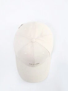 春夏時尚郵輪刺繡印花棒球帽，防曬遮陽帽適用於登山騎行男女款 - 米色 - 查看 5