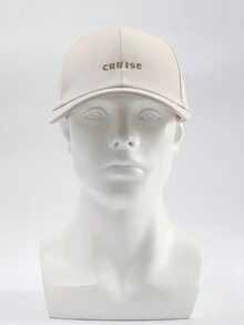 春夏時尚郵輪刺繡印花棒球帽，防曬遮陽帽適用於登山騎行男女款 - 米色 - 查看 7