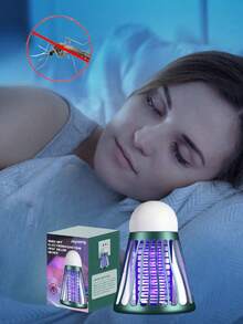 1pc Badminton Insect Repeller Indoor Badminton Mosquito Repellent Lights(New And Old Packaging Randomly Issued) (Plug Specifications Have Been Taken Pictures Show) - Dark Green - View 5