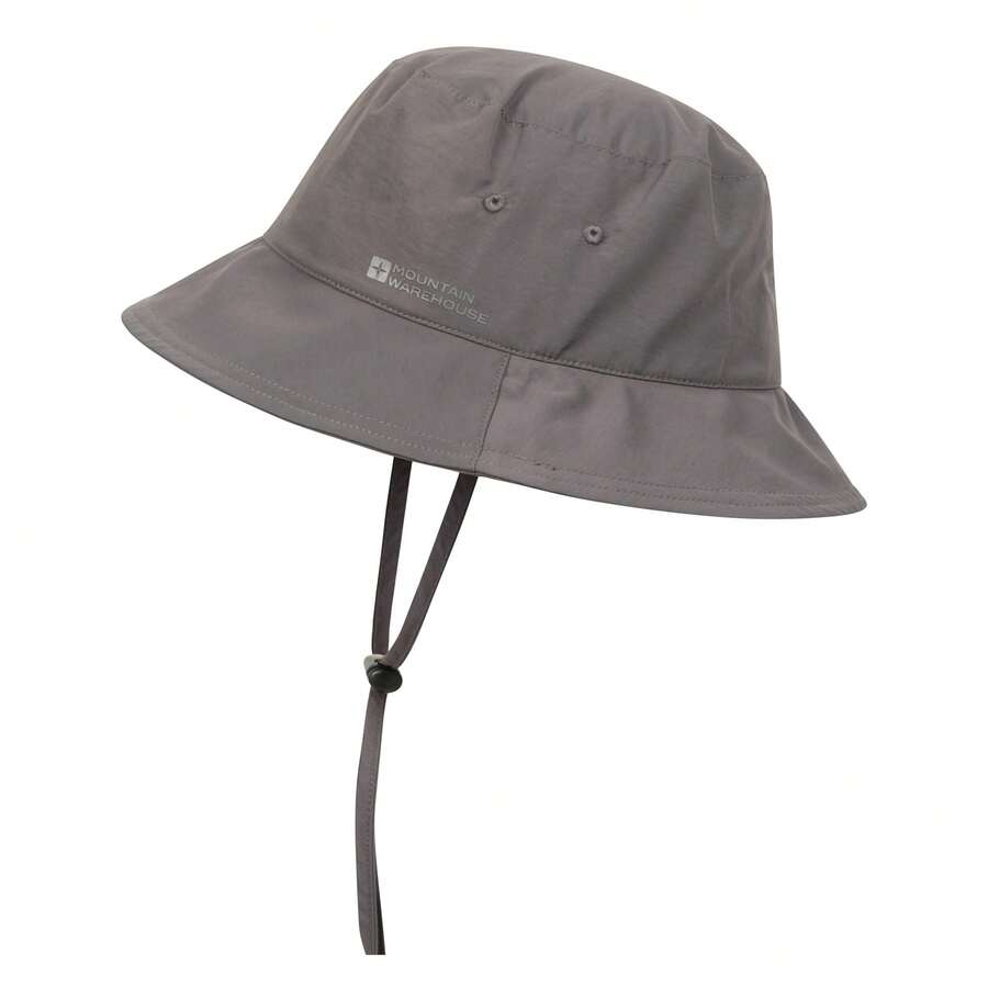 Mountain Warehouse Mens Isodry Bucket Hat (Grey) - 灰色 - 查看 1