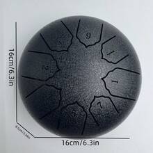 1入初學者經典款便攜式八音鋼鼓，手持音樂樂器，音樂愛好者必備，可輕鬆演奏釋放壓力與焦慮，適用於野營、旅行、日常生活、節日和生日，是完美的禮物 - 彩色 - 查看 3