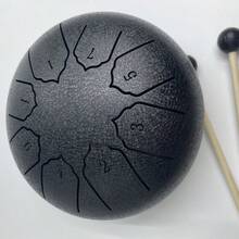 1入初學者經典款便攜式八音鋼鼓，手持音樂樂器，音樂愛好者必備，可輕鬆演奏釋放壓力與焦慮，適用於野營、旅行、日常生活、節日和生日，是完美的禮物 - 彩色 - 查看 7