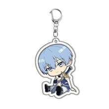 Anime Frieren At The Funeral Acrylic Keychain Frieren Himmel Cartoon Figure Key Chain Chibi Q Version Bag Charm Keyring For Fans - Clear - View 9