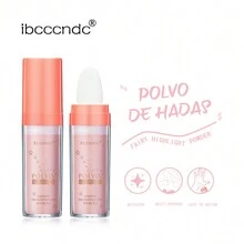 ibcccndc Polvo iluminador rosa de hadas, maquillaje de belleza centelleante en polvo para contorno de rubor y sombra de ojos para el rostro y Body de las niñas - Dorado - Ver 3