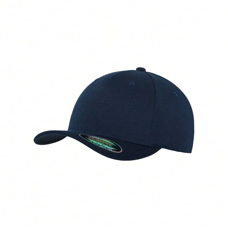 Unisex 5 Panel Cap (Navy) - Navy Blue - View 1