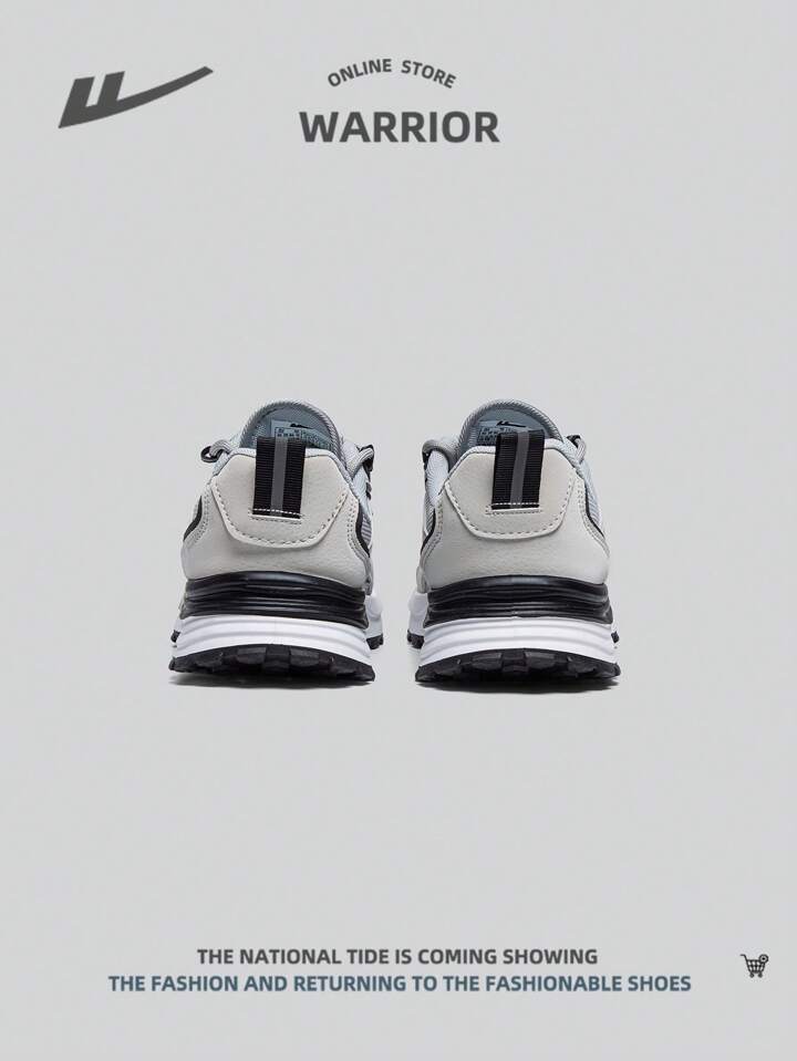 WARRIOR メンズスポーツスニーカー1ペア、透けるような通気性で