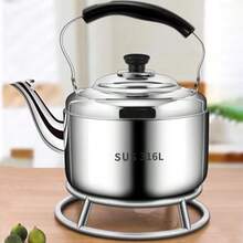 1入不鏽鋼鍋持架，隔熱墊，可防滑的鍋墊，適用於平底鍋、蒸鍋、火鍋、煎鍋等，耐熱的圓形架，適合於廚房收納，節省空間，多功能組織者。 - 銀色 - 查看 7