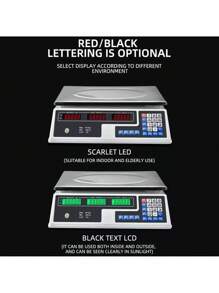 High Precision Commercial Digital Food Scale 40kg - 彩色 - 查看 6