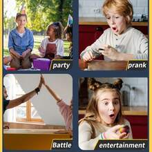 Electric Shock Roulette: Lie Detector Test, Hand Buzzer Game & More - Fun For Kids & Adults At Family Parties! - Black Six Finger Game Lie Detector - View 10