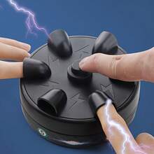 Electric Shock Roulette: Lie Detector Test, Hand Buzzer Game & More - Fun For Kids & Adults At Family Parties! - Black Six Finger Game Lie Detector - View 3