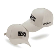 Men Baseball Cap - 米色 - 查看 4