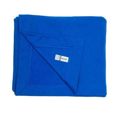 Gildan Fleece Stadium Blanket (Royal Blue)