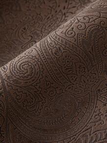 1 pieza Funda de sofá Jaquard de chenilla de color café para sofás de 1/2/3/4 plazas, cubierta de respaldo, cubierta de cojín del asiento, cubierta de descansabrazos, universal para todas las temporadas