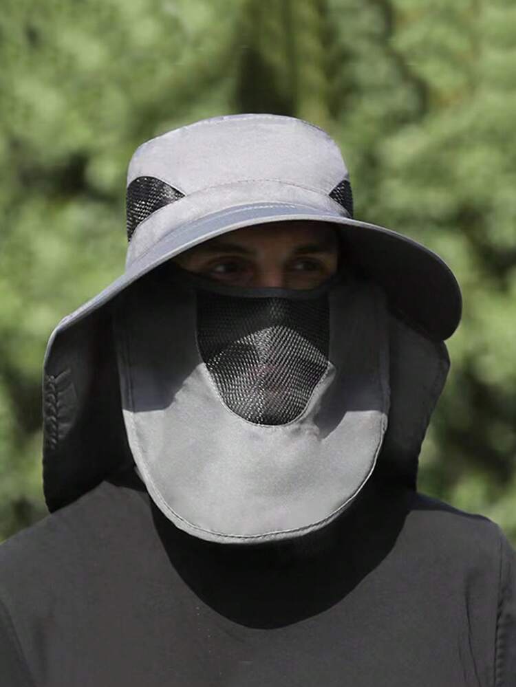WEST BIKING-Chapeau de pêche unisexe, casquette pare-soleil, chapeau d'extérieur, protection solaire, randonnée, cyclisme, sport, cagoule, Udissolvant 50  18
