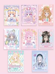 Princess Dress Up Sticker Book Toy For Girls, Children's Educational Toy, Sticker Drawing For Beautiful Girls' Makeup - Multicolor - View 3