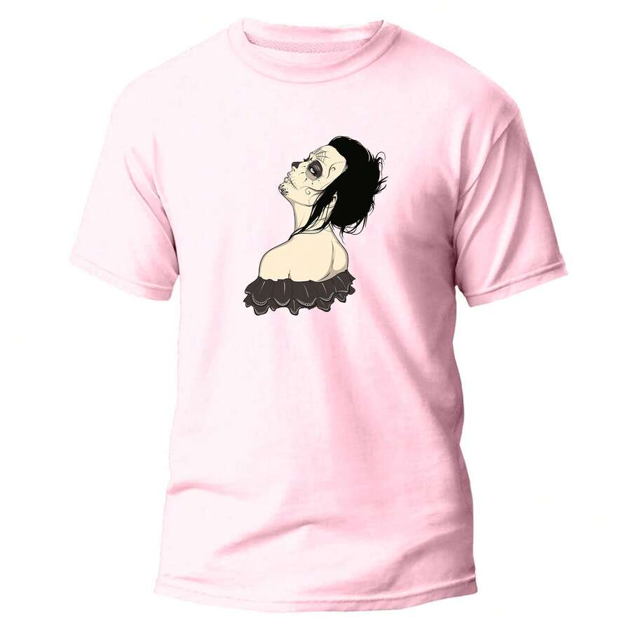 Women T-Shirts - 淺粉色 - 查看 1