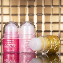 Fit Colors 8色閃閃發亮的舞臺妝容、彩繪和眼影適用的閃粉凝膠 - 06# - 查看 8