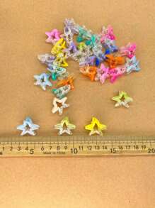 20 chiếc kẹp tóc sao biển đầy màu sắc - Nhiều màu - Xem 4