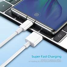 USB A To USB C Charger Cable 3M, Fast Charging USB Type C Cable, Compatible With Samsung Galaxy S23/S22/S21/S20, Pixel, IPad Pro, And More - Multicolor - View 7