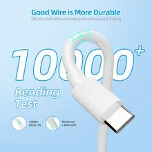 USB A To USB C Charger Cable 3M, Fast Charging USB Type C Cable, Compatible With Samsung Galaxy S23/S22/S21/S20, Pixel, IPad Pro, And More - Multicolor - View 4