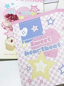 10PCS Korean Ins Fashion Cute 3-Inch Photo Card Back Card Foldable Card Holder Original Ins Folding Card Packaging Material Card Set Card Delivery Message Card Gift Packaging Card Greeting Card Campus Supplies Student Stationery,Funny,Gift Card Back To School,Valentine,Wedding,Mother's Day,Mom's Gift,Back To School,School Supplies - Multicolor - View 9