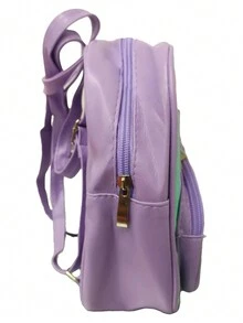 1 Hermosa Mini Mochila De Gatito Kawaii De PU, Impermeable, 24 Cm de Alto, Con Lentejuelas Divertidas Brillantes, Correa de hombro ajustable, Bolso de Moda.