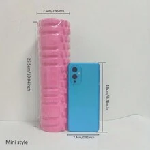1 件迷你泡沫滚轴 - 用于自我按摩锻炼、背痛、腿部、瑜伽、身体伸展、深层组织按摩工具 10.04 英寸/25.5 厘米、学校、返校、旅行、旅行必需品、家居必需品、水疗、按摩工具、按摩、按摩器、水疗 - 彩色 - 查看 2