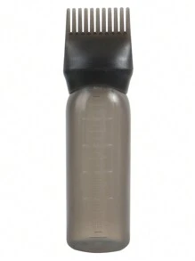 2件套发根梳涂抹瓶，带头皮按摩器洗发刷，染发和头皮护理工具，猫耳造型，美发造型工具，发饰 - 彩色 - 查看 7